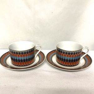 Vintage Sigma cup and saucer sets